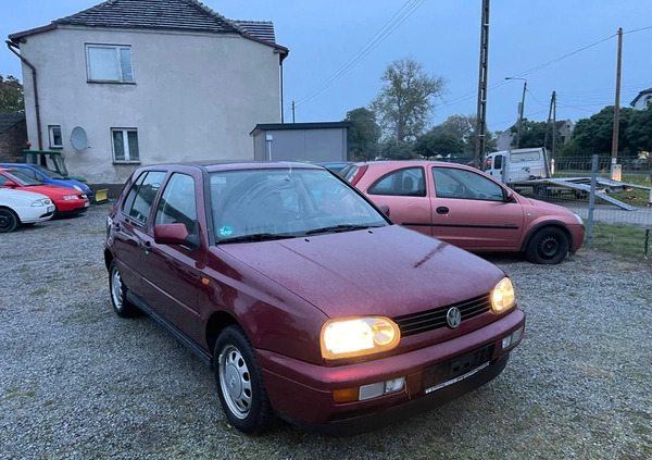 Volkswagen Golf cena 7900 przebieg: 118441, rok produkcji 1997 z Oleśnica małe 326
